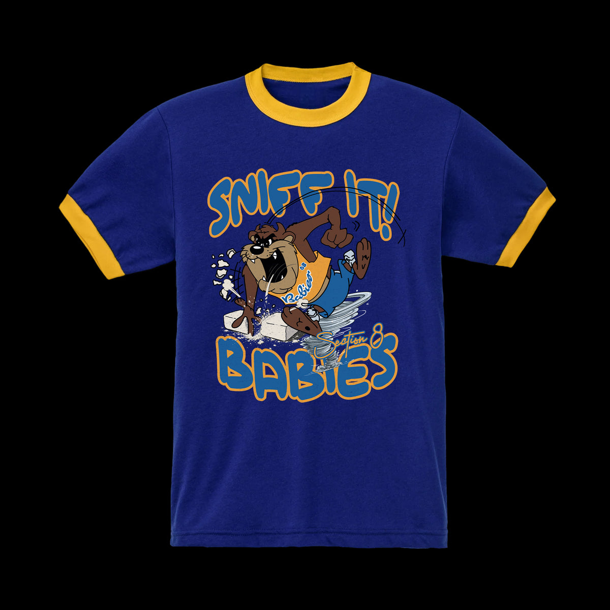 Sniff It Babies Blue Tee